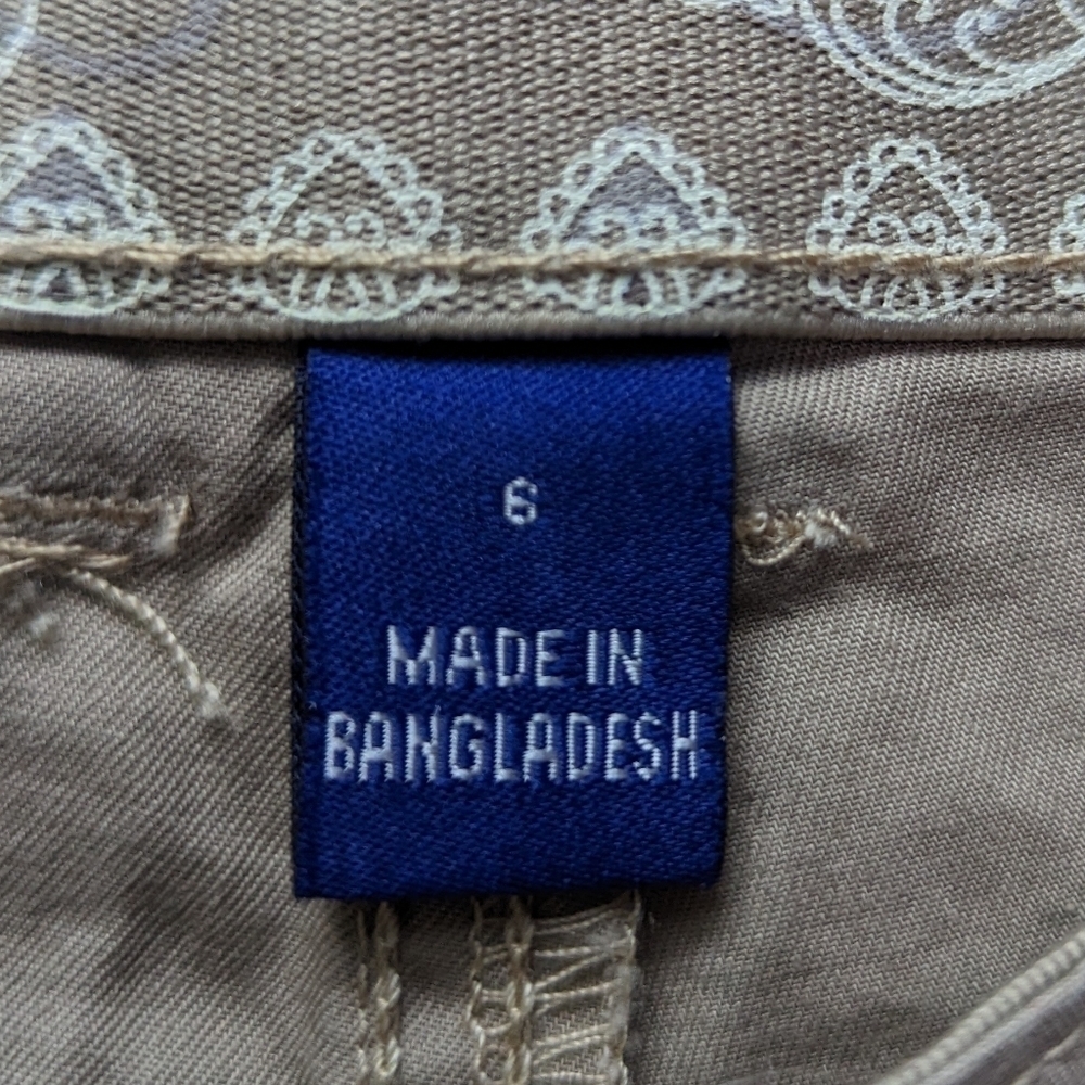 Bandolino NWOT Capri Pants Sz 6 - Picture 10 of 12